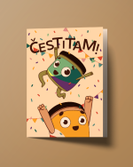 Čestitka "Čestitam"