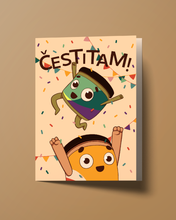 Čestitka "Čestitam"