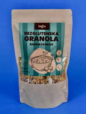 Bezglutenska granola Badem i Kokos (300g)