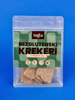 Bezglutenski krekeri s Morskom soli (100g)