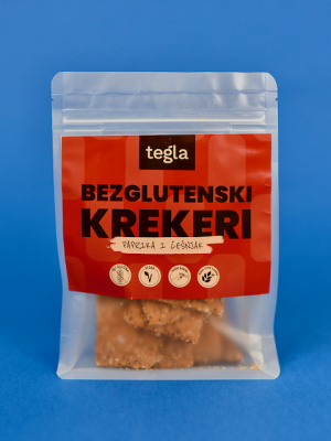 Bezglutenski krekeri Paprika i Češnjak (100g)