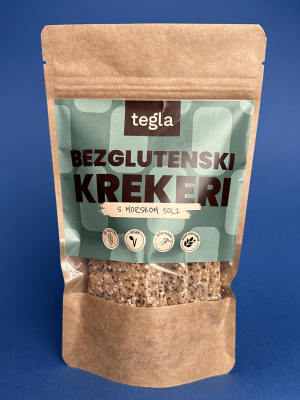 Bezglutenski krekeri s Morskom soli (100g)